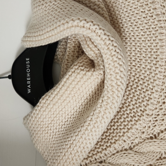 NWT Monsoon cream poncho - Picture 2 of 11